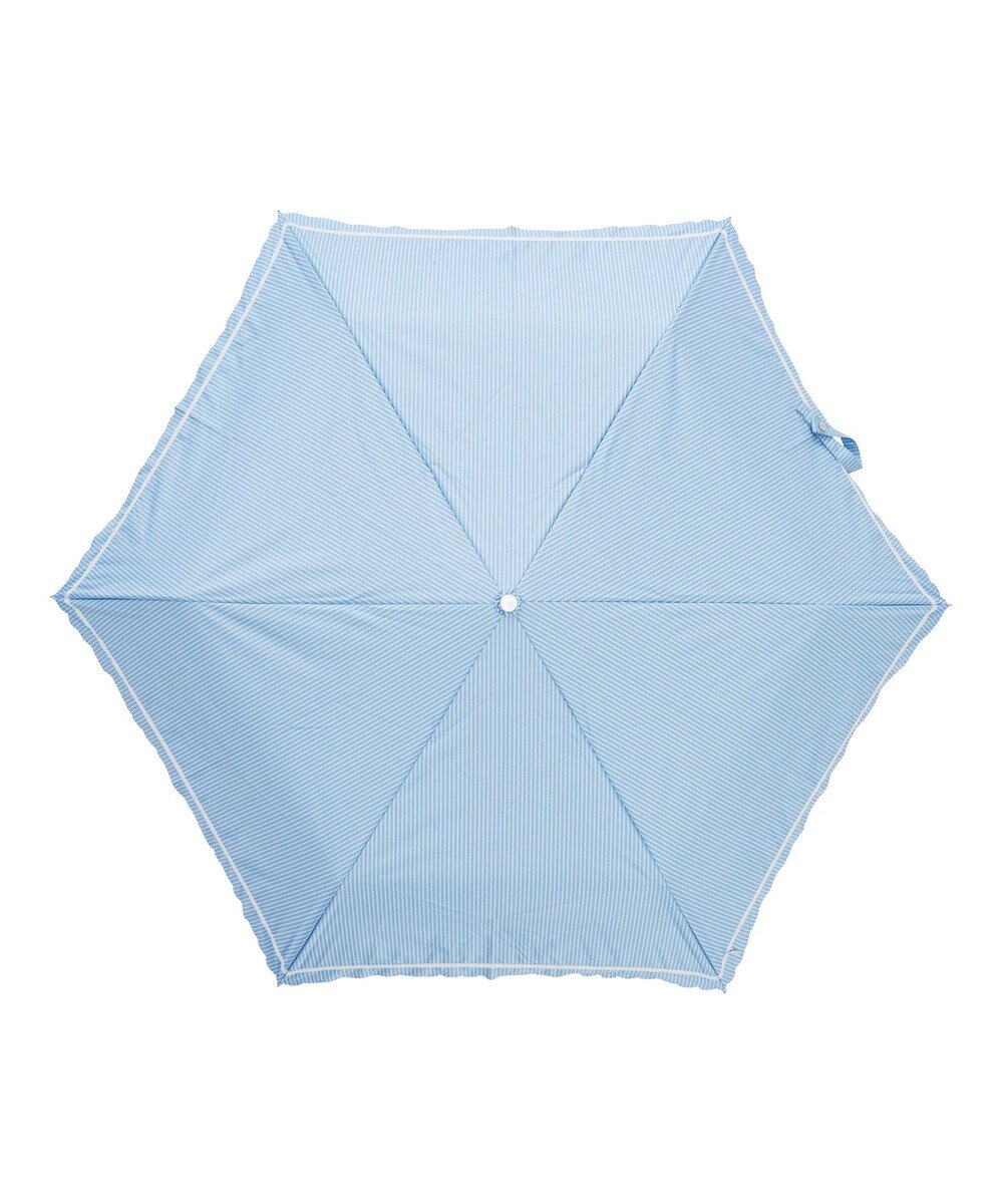 MOONBAT estaa 晴雨兼用 折りたたみ傘 ストライプ 日傘 遮光 遮熱 UV 