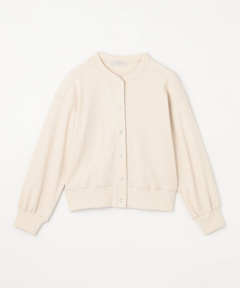 ANY リングドットボタンカーディガン 