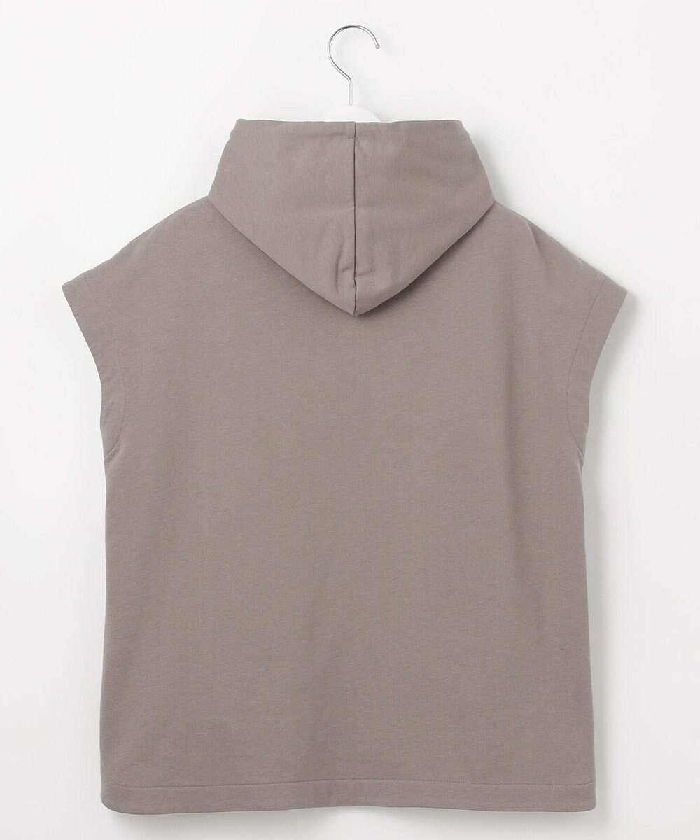 23区 【SLOW/一部店舗限定】コンパクトインレー フレンチスリーブ フーディー 