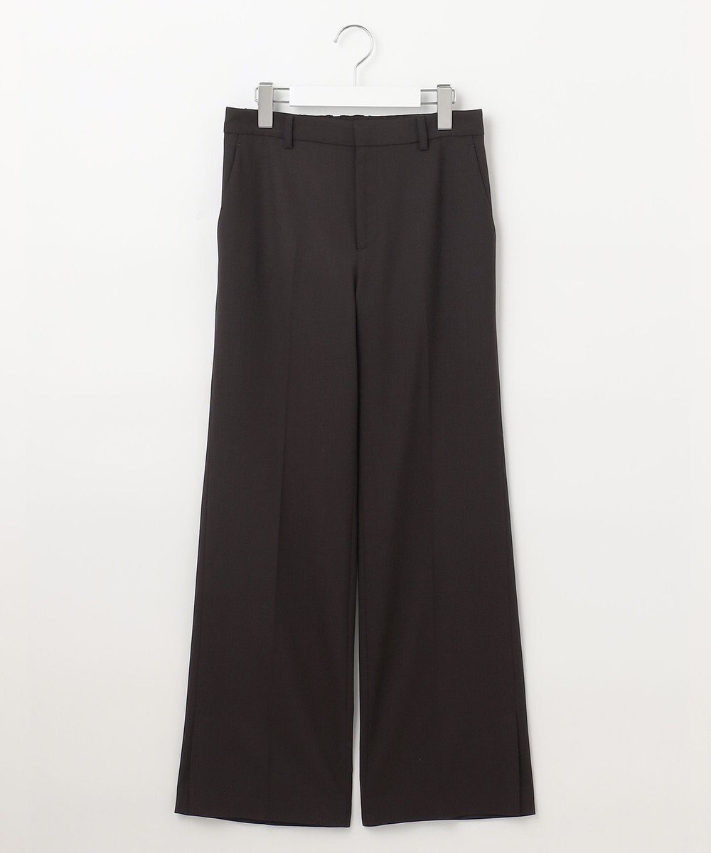 自由区 【洗える】T/R/Wストレッチストレート パンツ 