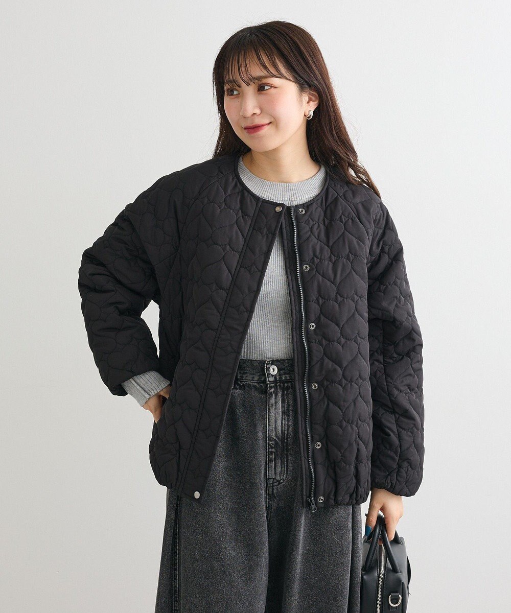 Green Parks ラメライン入りリブニットプルオーバー 