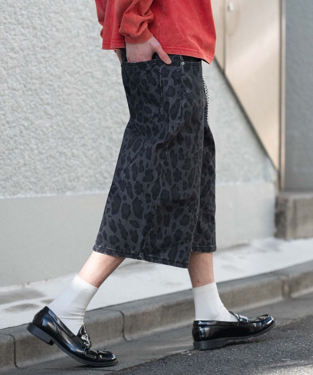 WEGO 【SMLサイズ展開】チェーン付きバルーンショーツ 