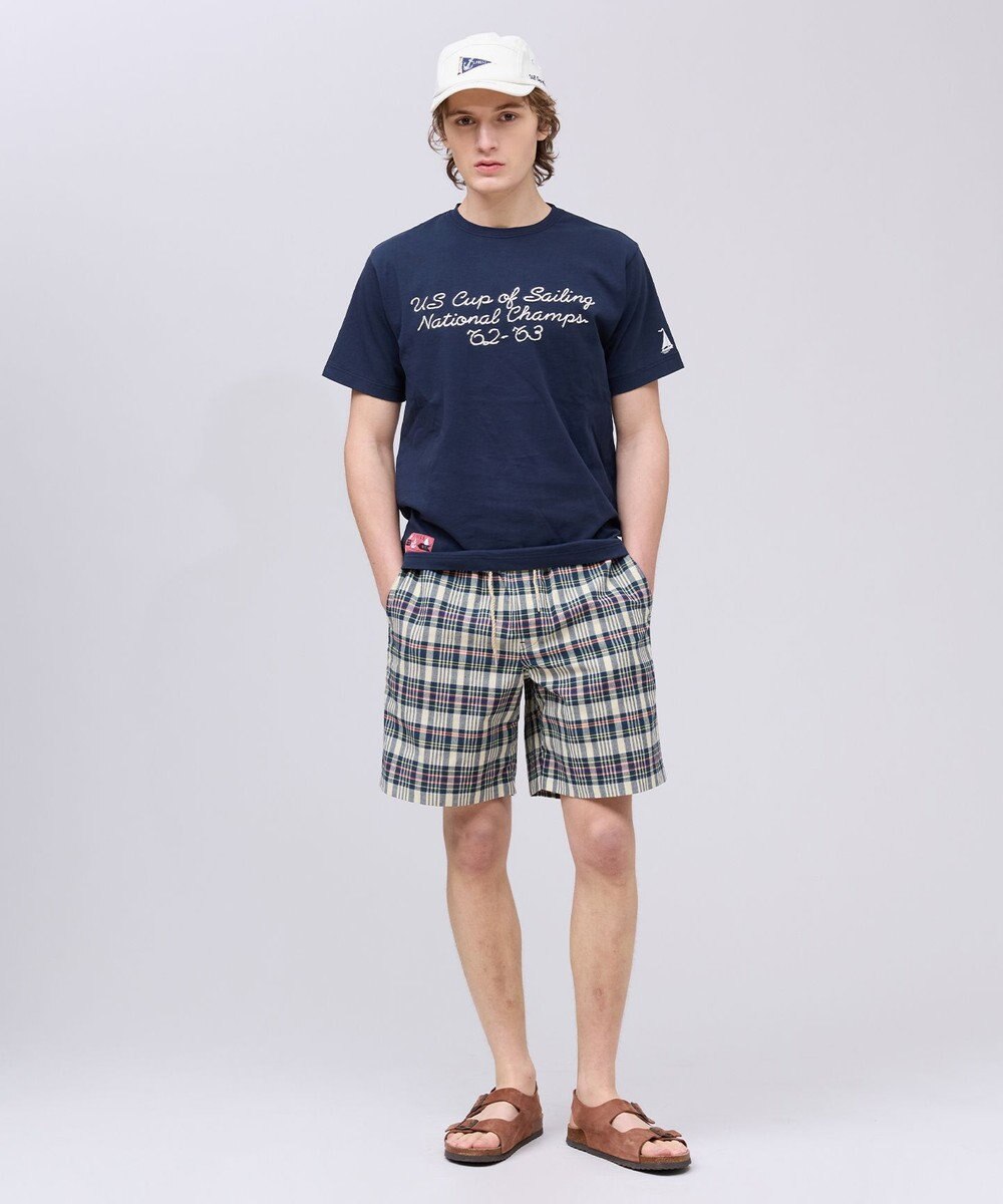 J.PRESS MEN 【NYUZELESS】エンブロイダリー モチーフTシャツ 