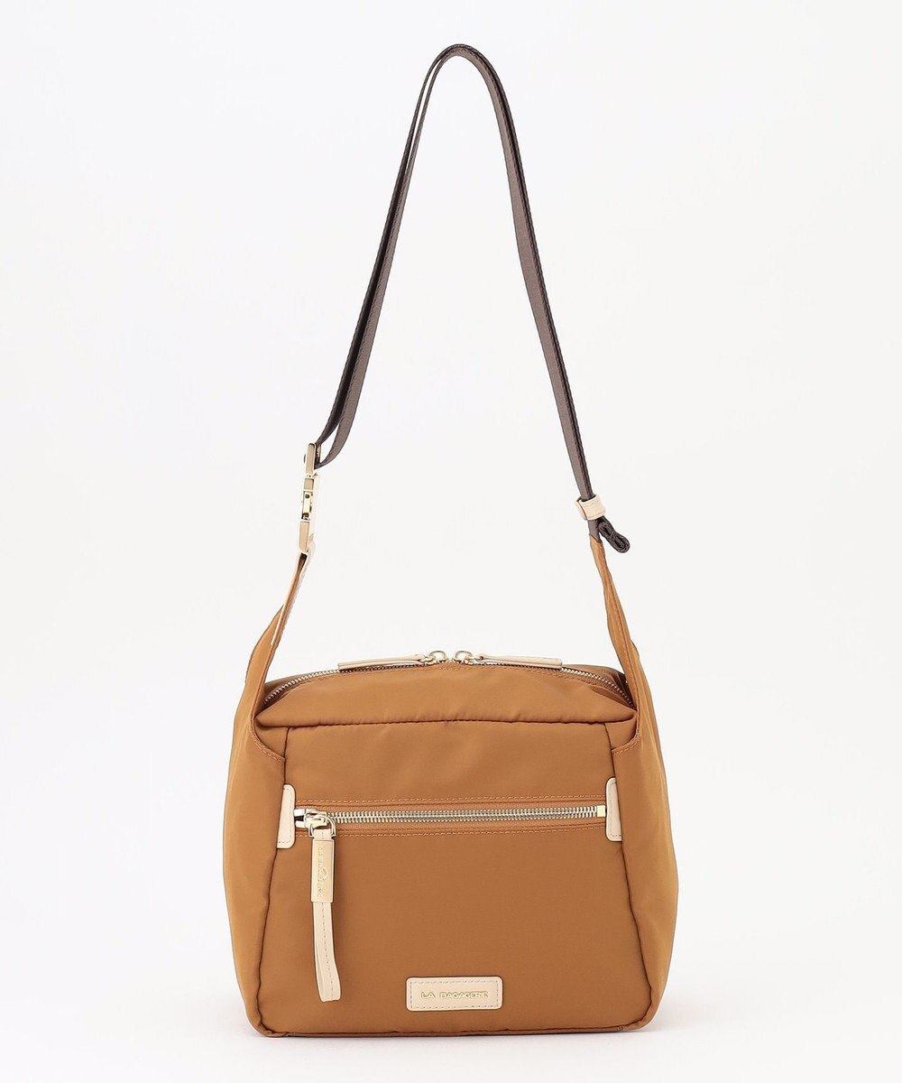 LA BAGAGERIE メタルバックル　ボックスショルダー　SSサイズ 