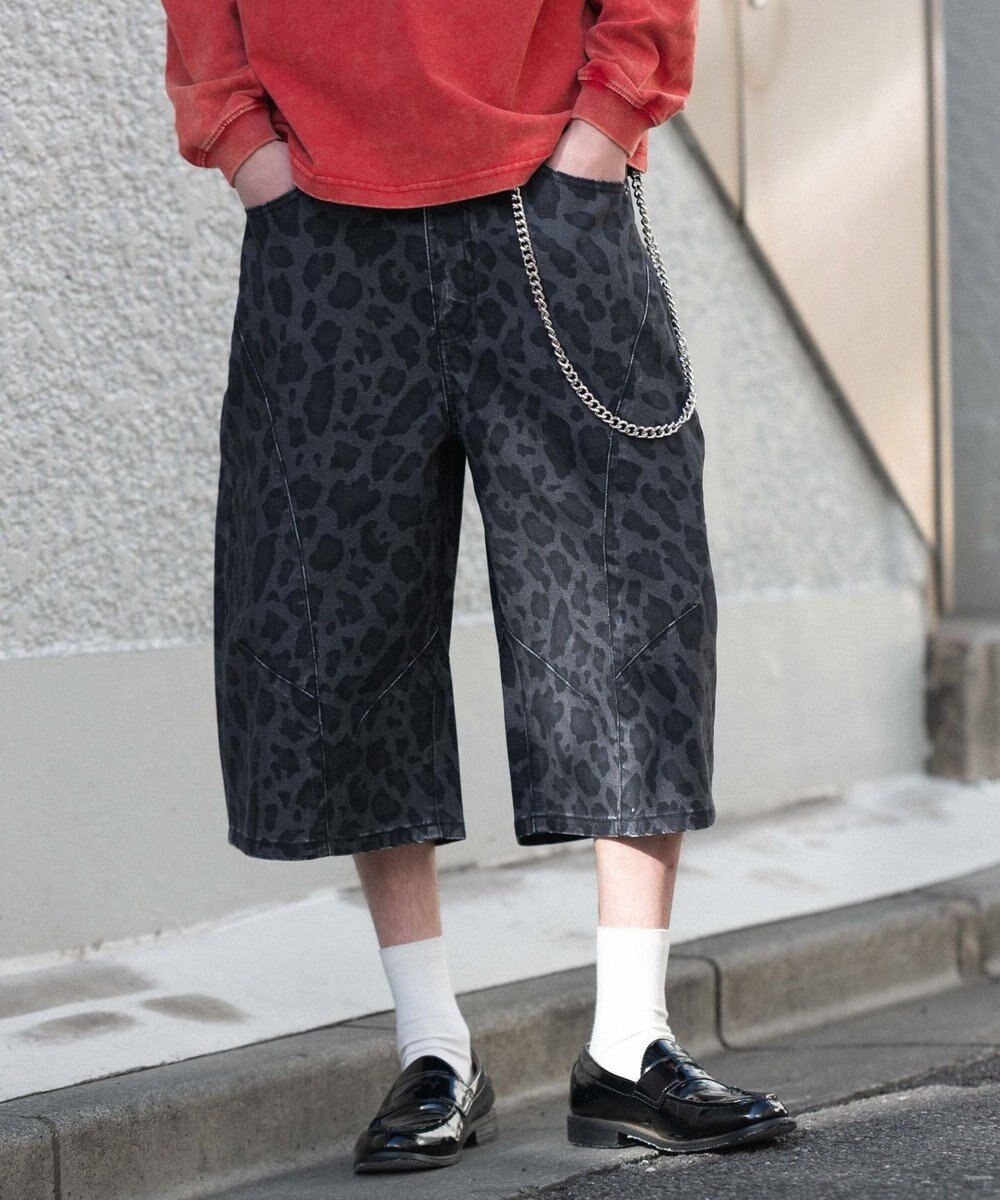 WEGO 【SMLサイズ展開】チェーン付きバルーンショーツ 