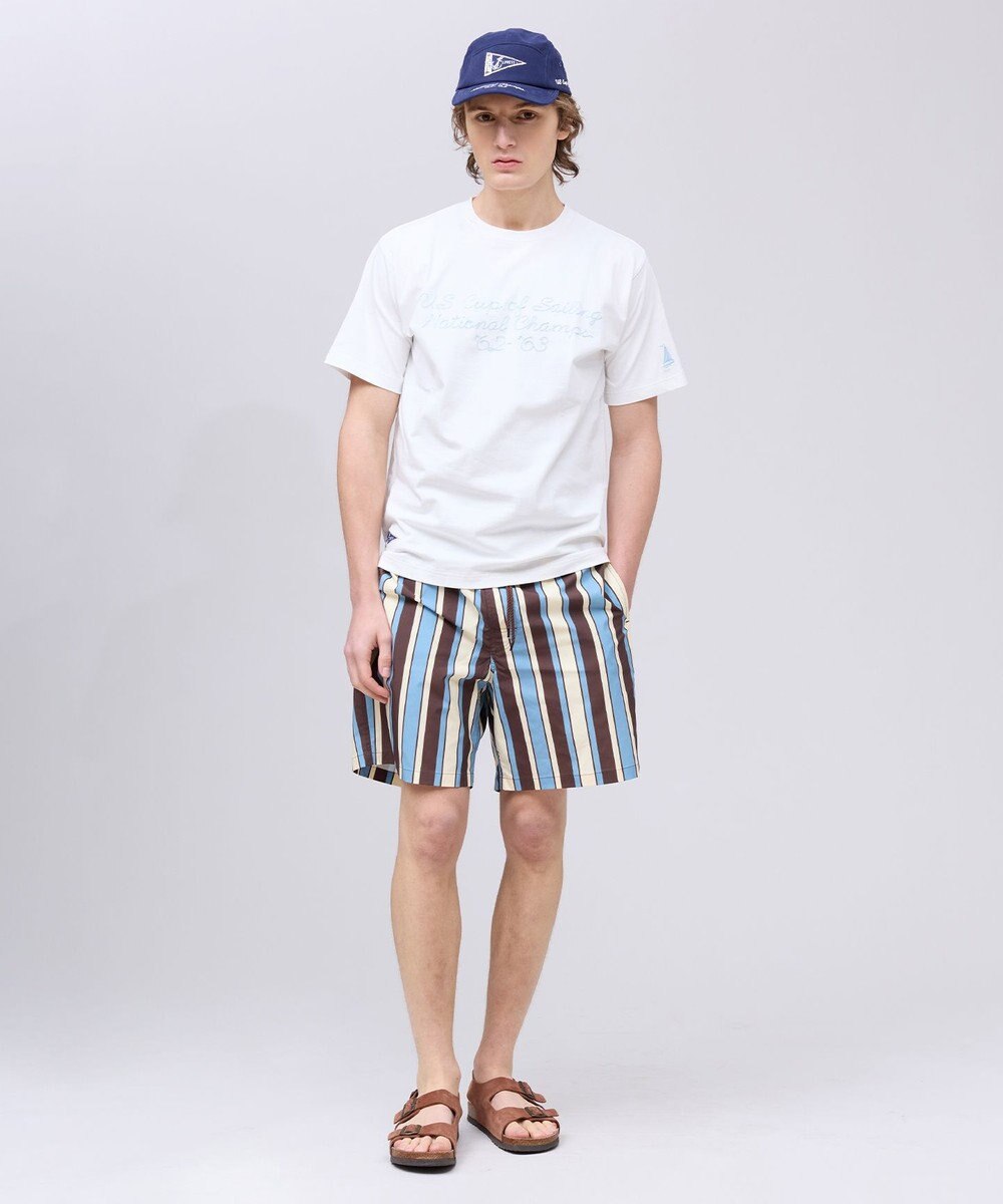 J.PRESS MEN 【NYUZELESS】エンブロイダリー モチーフTシャツ 