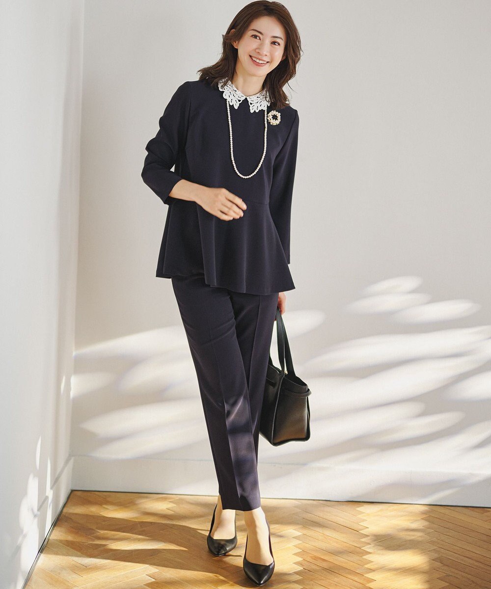 23区 ビジューMIX サークル ブローチ 