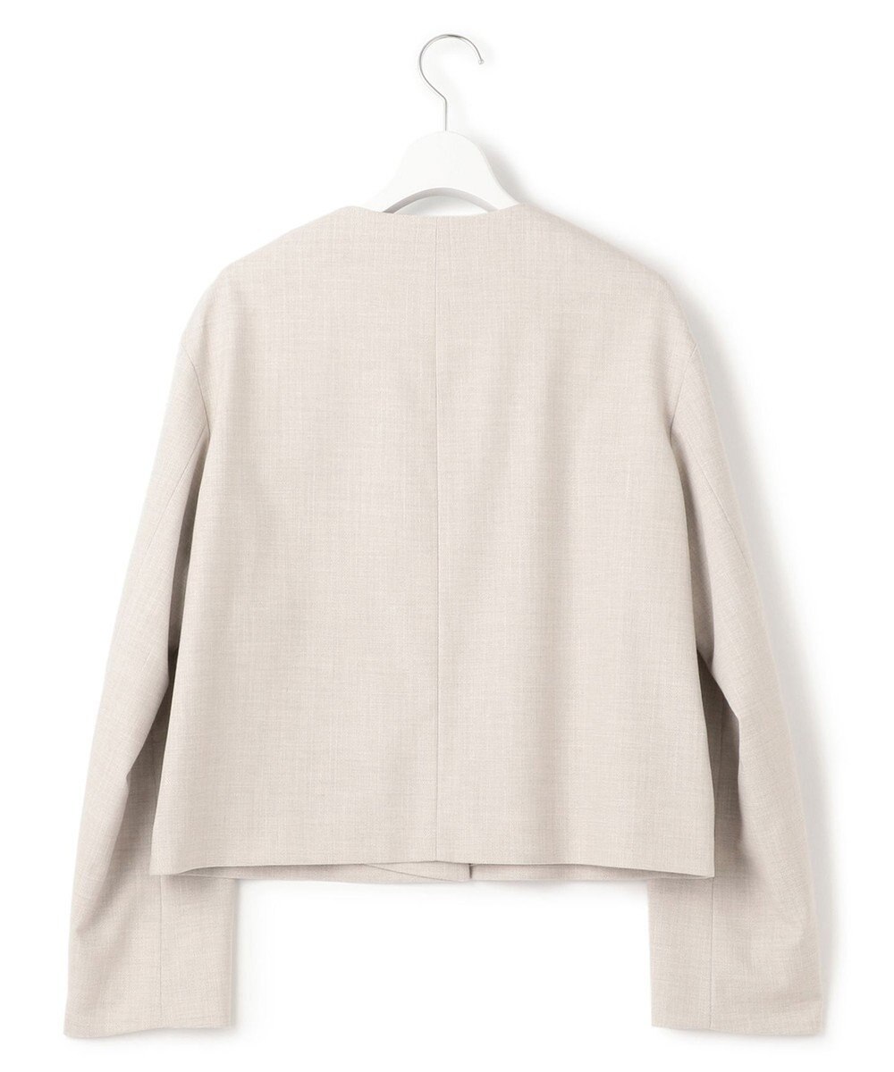 23区 【セットアップ対応】ストレッチブッチャー ノーカラー ジャケット 