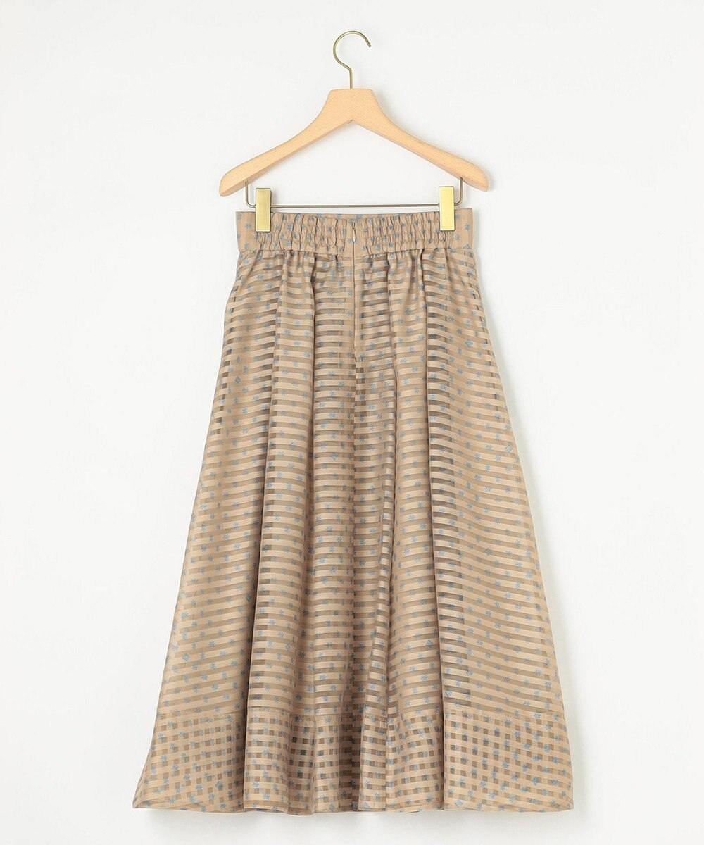 組曲 S 【セットアップ対応可】モノグラムプリントフレアスカート 