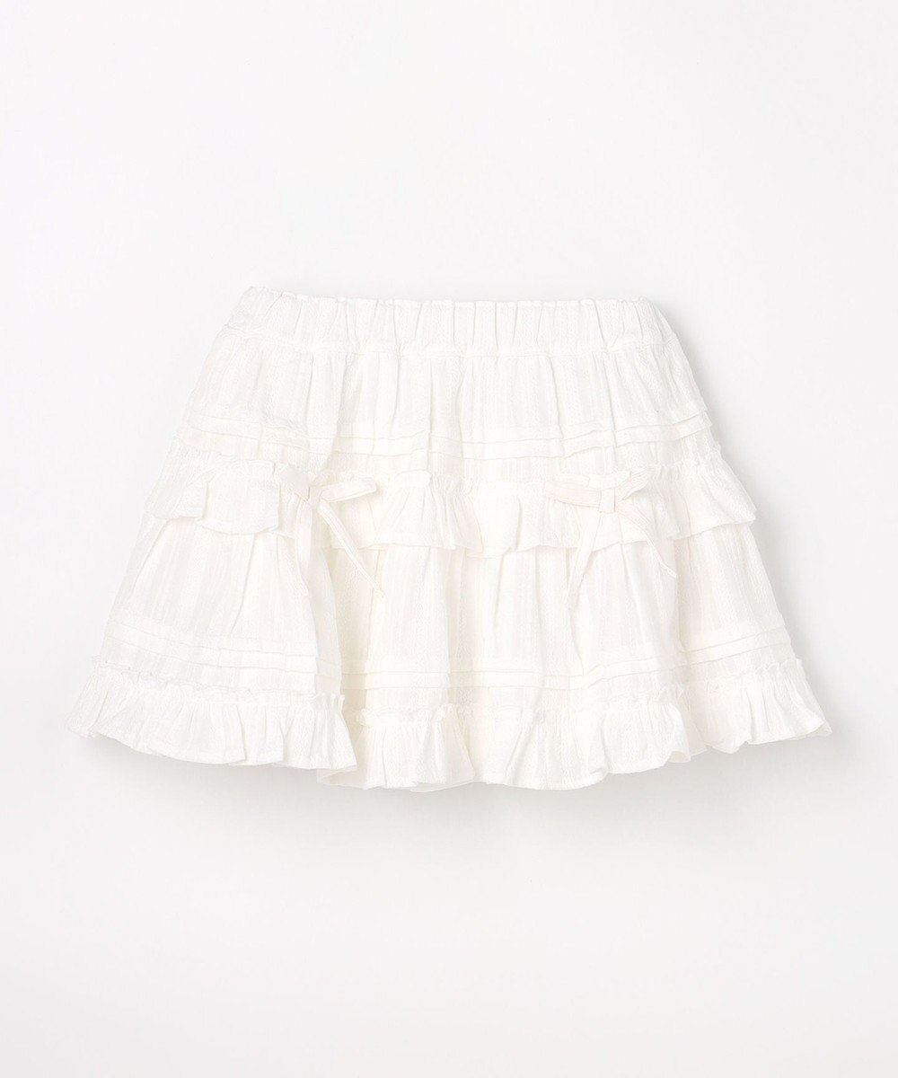 ANY KIDS 【洗濯機可能】カラミドビー ティアードスカパン 