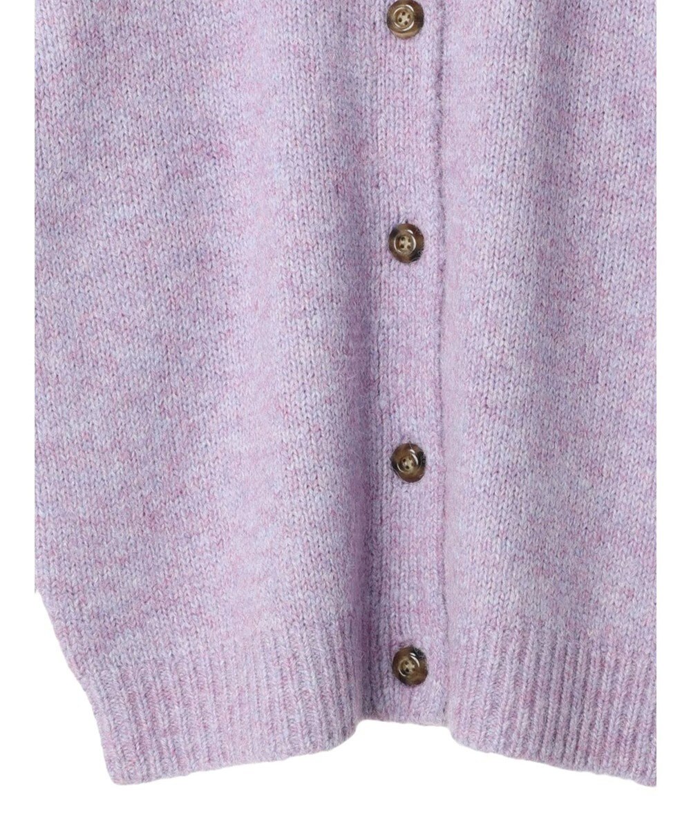 earth music&ecology ファンシーヤーンメランジカーディガン 