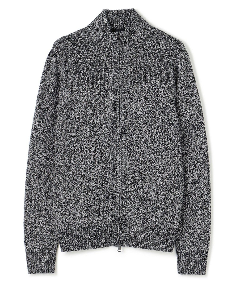 JOSEPH HOMME シルクバルキーハニカム　ジップアップニット 