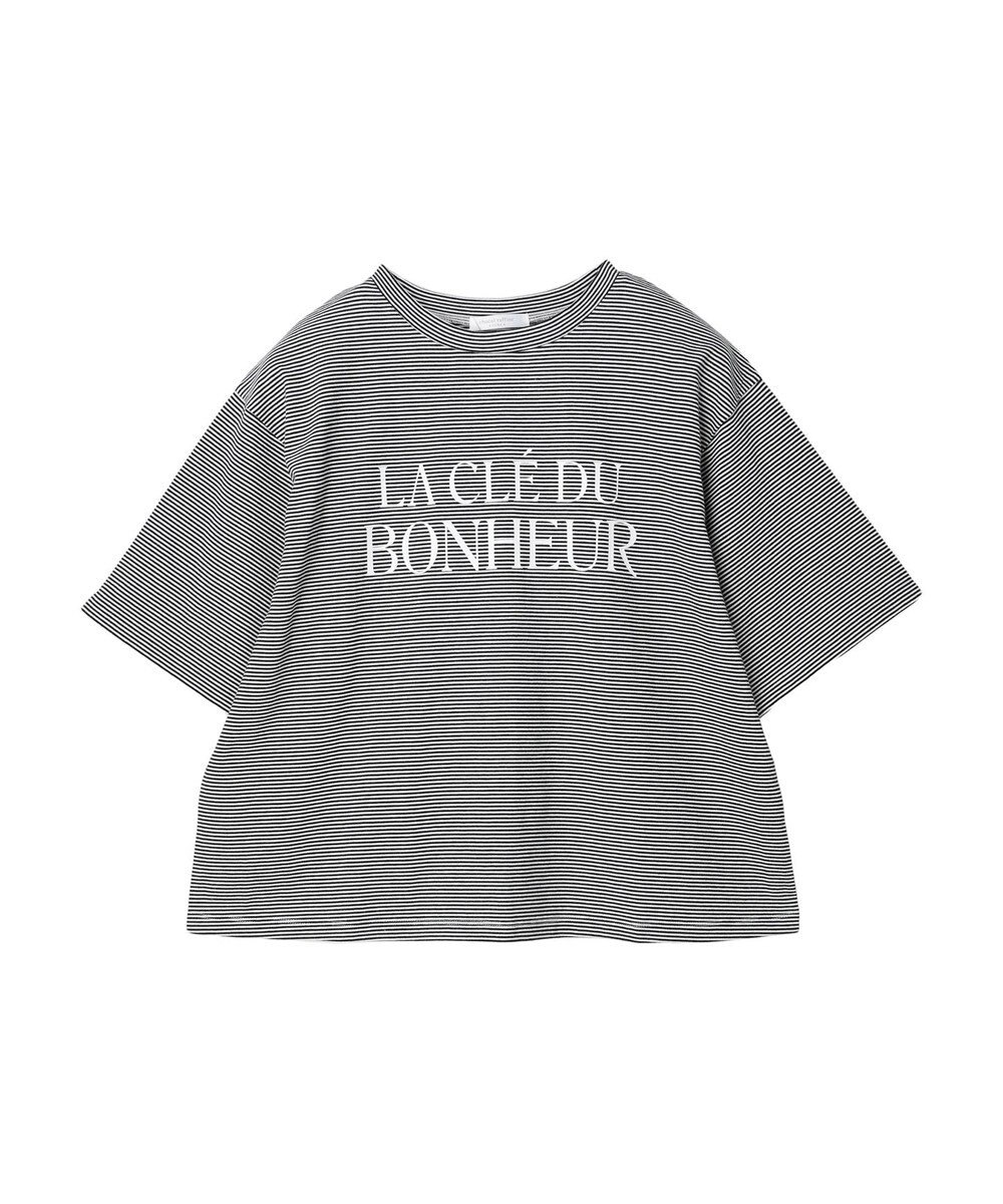 Green Parks 半袖ボーダーロゴＴＥＥ 