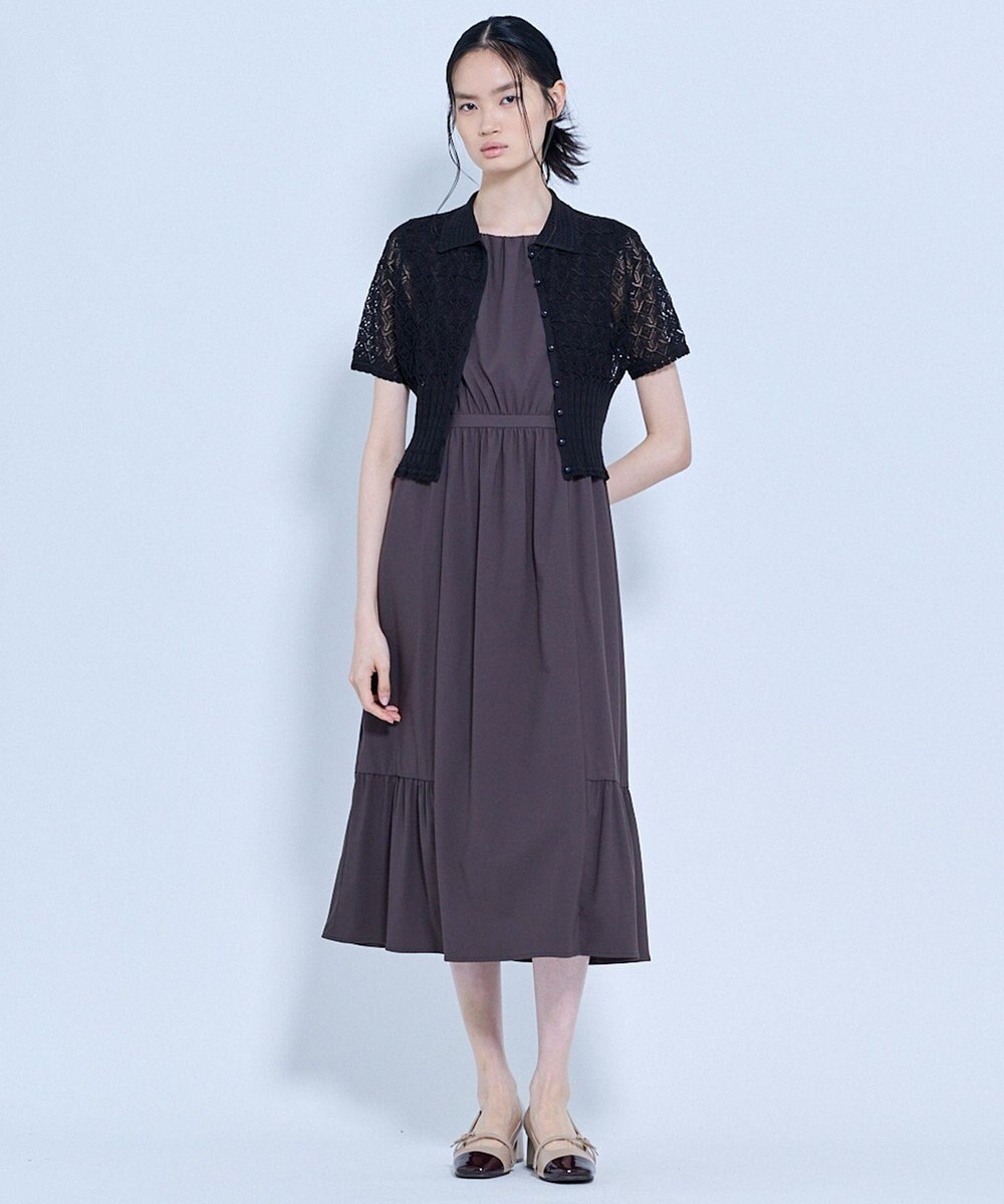 TOCCA 【星風まどかさん着用】SPIDER LACE KNIT レースニットカーディガン 