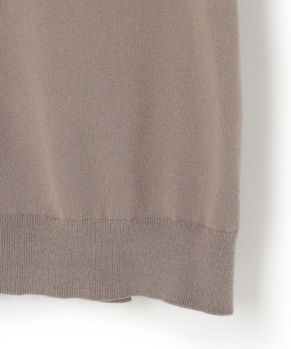 23区 ヴィスコースストレッチ パフスリーブ 半袖 ニット 