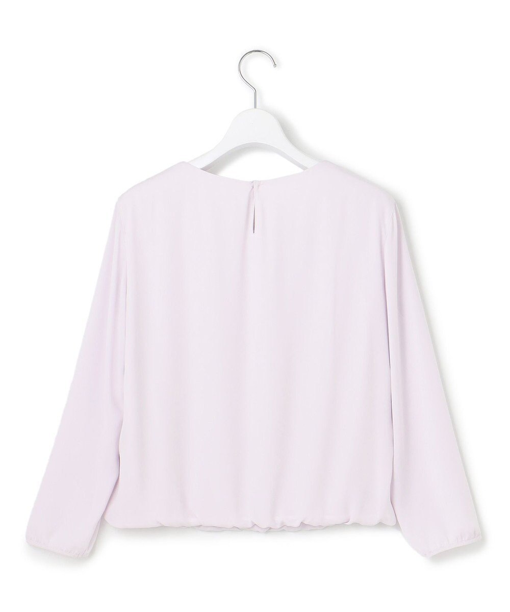 23区 【洗える】シルキーデシン ボールチェーン カットソー 