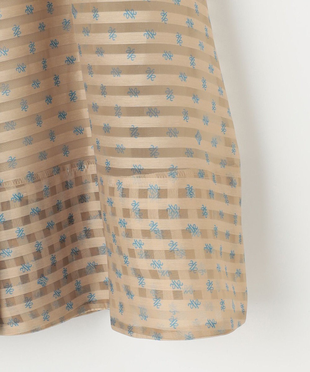 組曲 S 【セットアップ対応可】モノグラムプリントフレアスカート 