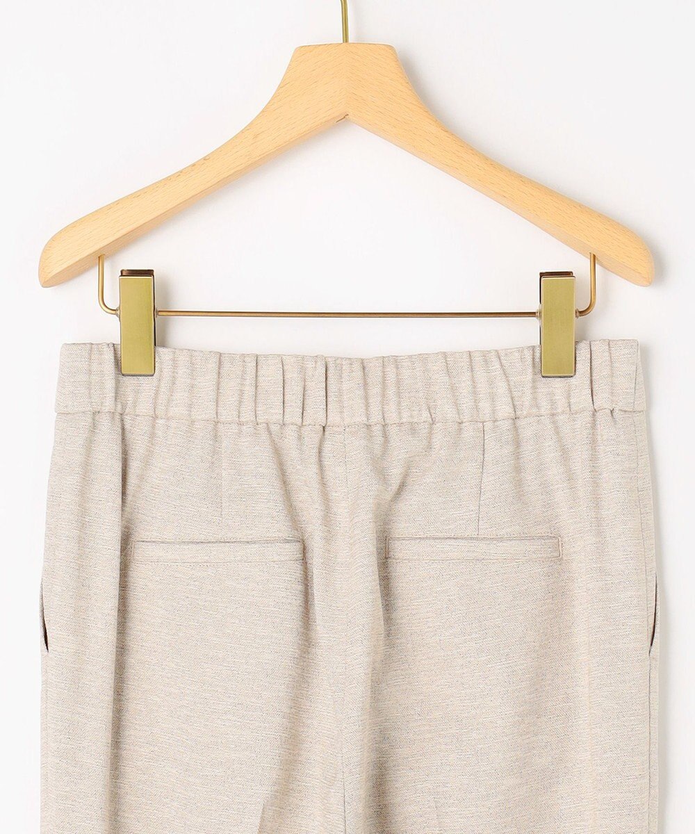 組曲 ライトリネンライクテーパード パンツ 