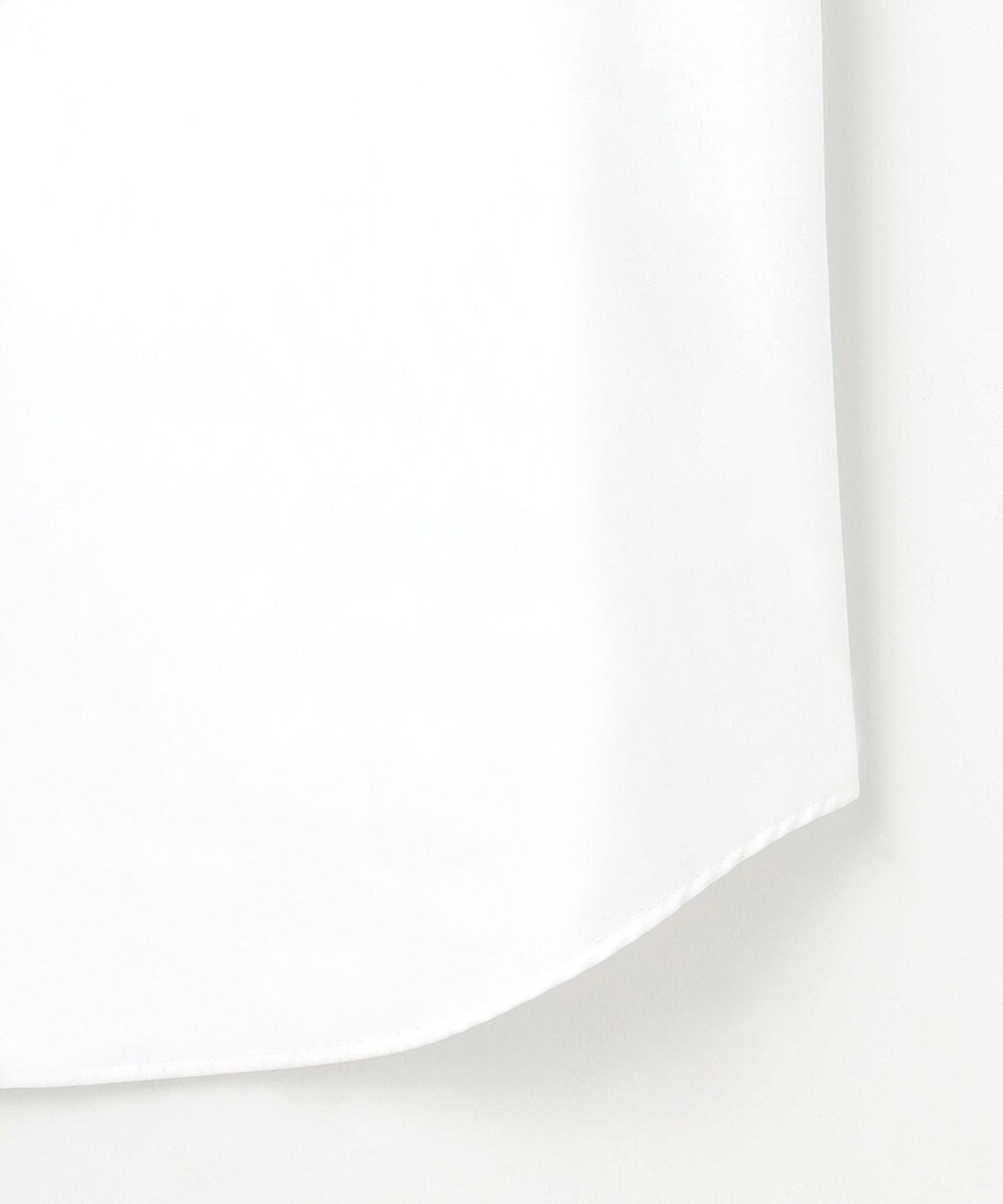 J.PRESS LADIES S 【リクルート対応】ホワイトブロード シャツカラーブラウス 