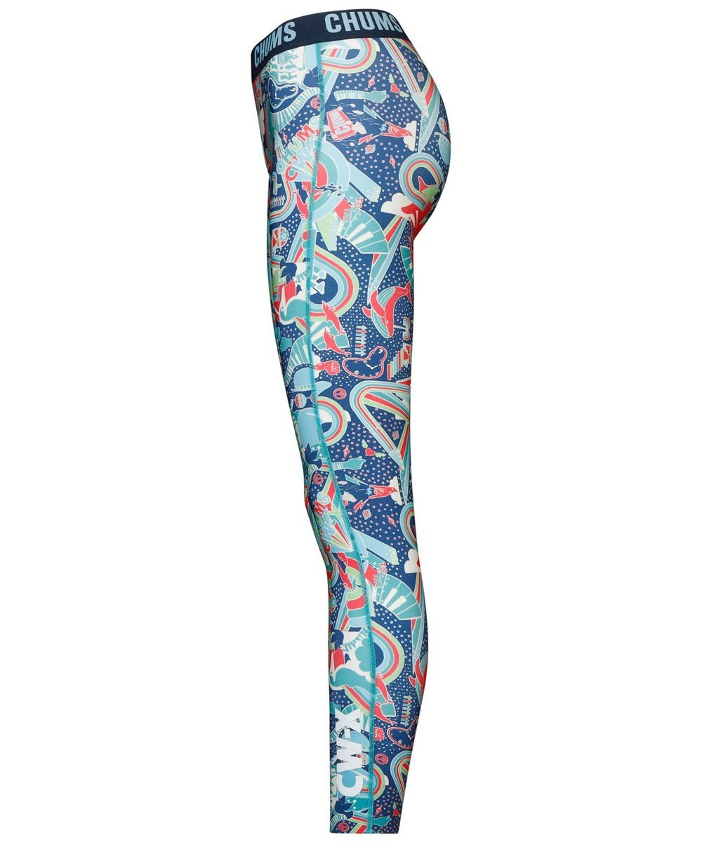 CW-X 【WOMEN】 レディススポーツタイツ CHUMS (チャムス)コラボ 脚スッキリ。動き軽やか。 吸汗速乾 LNY300 /ワコール 