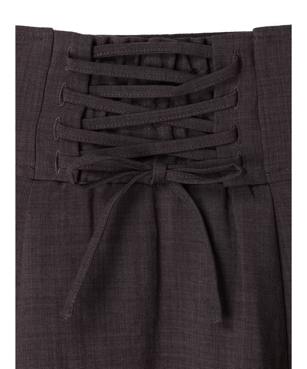 earth music&ecology バックレースアップスカート 