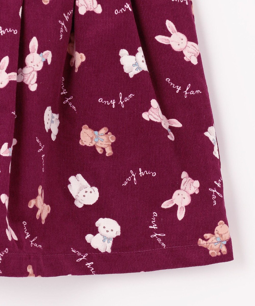 ANY KIDS アニマル 総柄 スカパン 