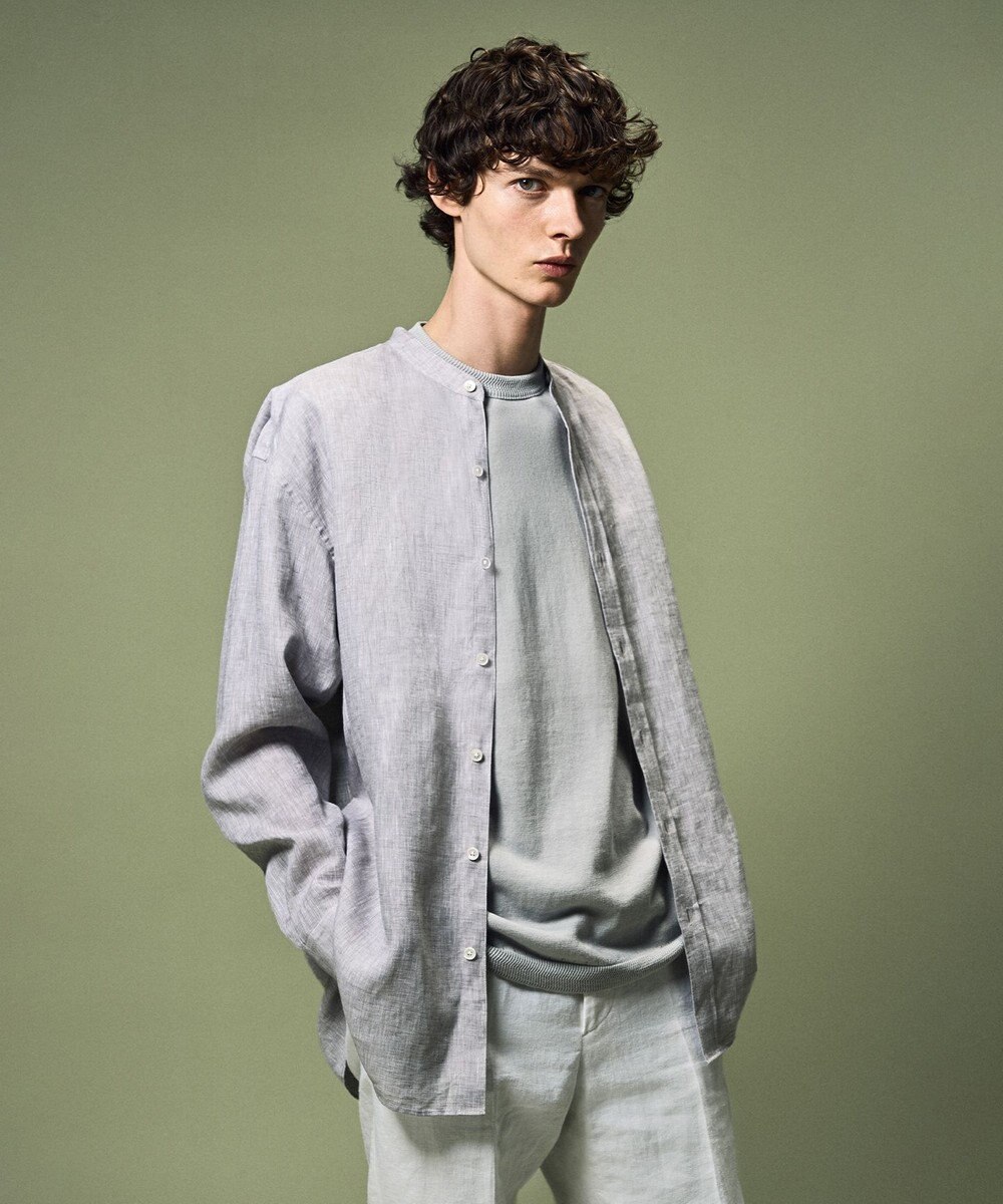 JOSEPH HOMME ファインクレスコクレープ　半袖ニット 