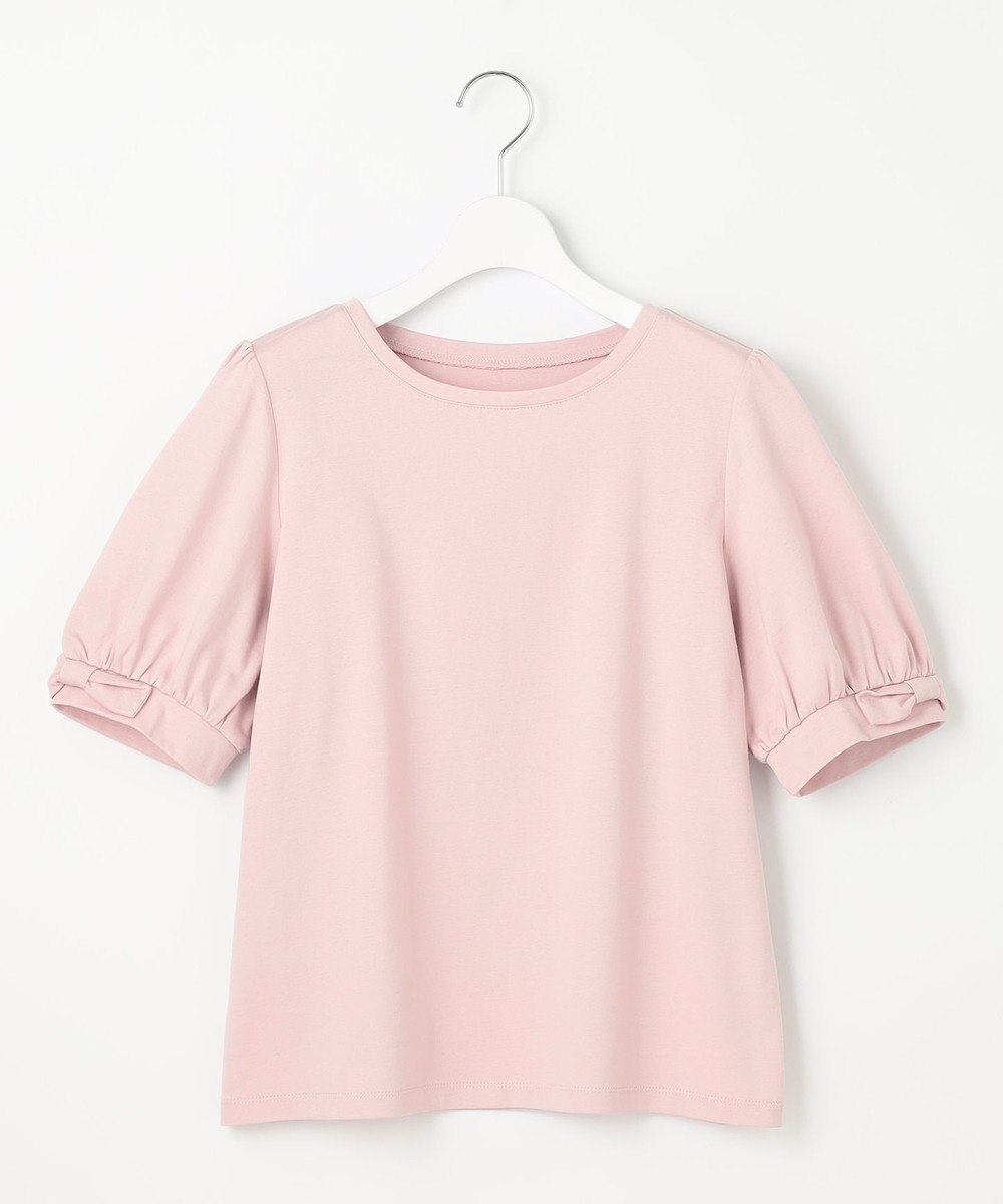 Feroux パフスリーブリボン Tシャツ 