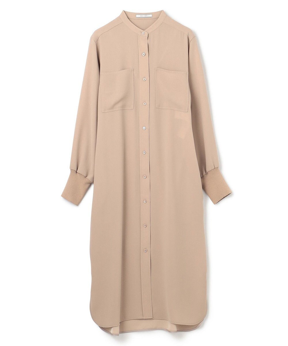 BEIGE， FLEUR / シャツドレス 