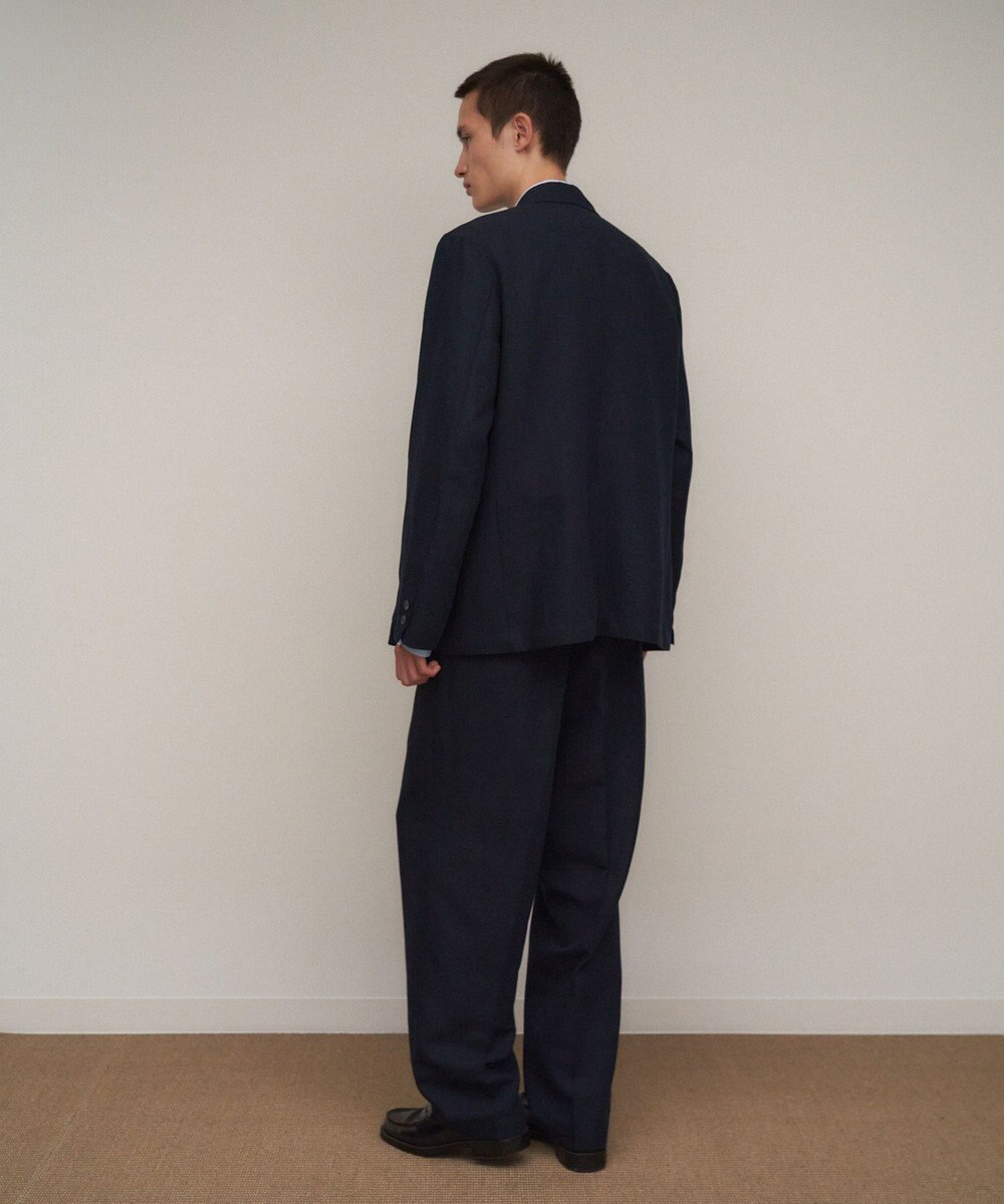 ATON TWIST WOOL LINEN | セミダブルジャケット - UNISEX 