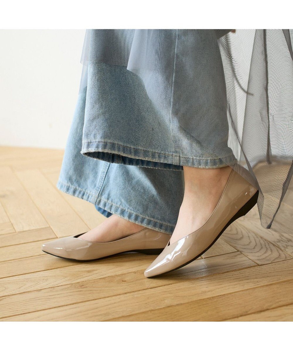 MODE ET JACOMO <carino>【レイン対応】プレーンパンプス 