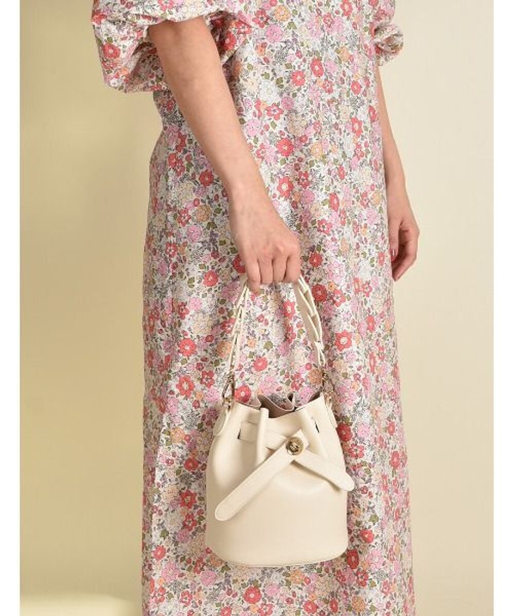 LA BAGAGERIE 【MONICA】編み込みハンドル2WAYバッグ 