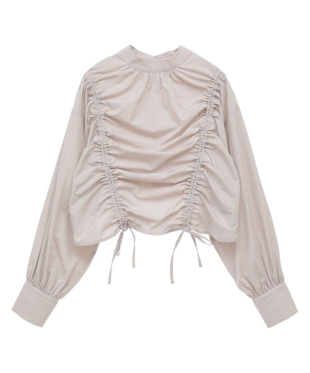 Green Parks ・ＡＮＤＳＥＡＲＣＨ　ドロストリボンブラウス 