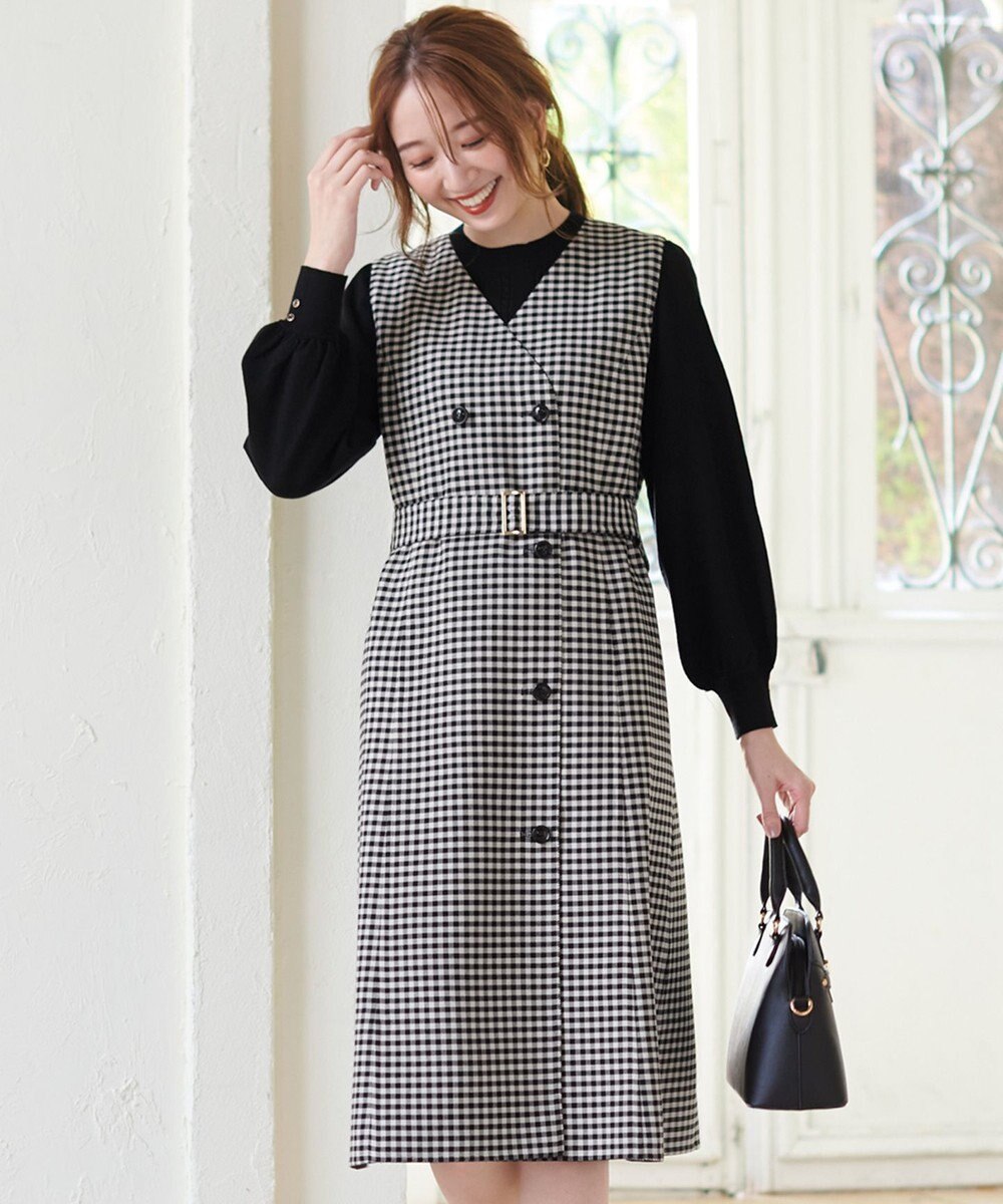 ANY SIS 【洗える】ミニケーブルカラー ニット 