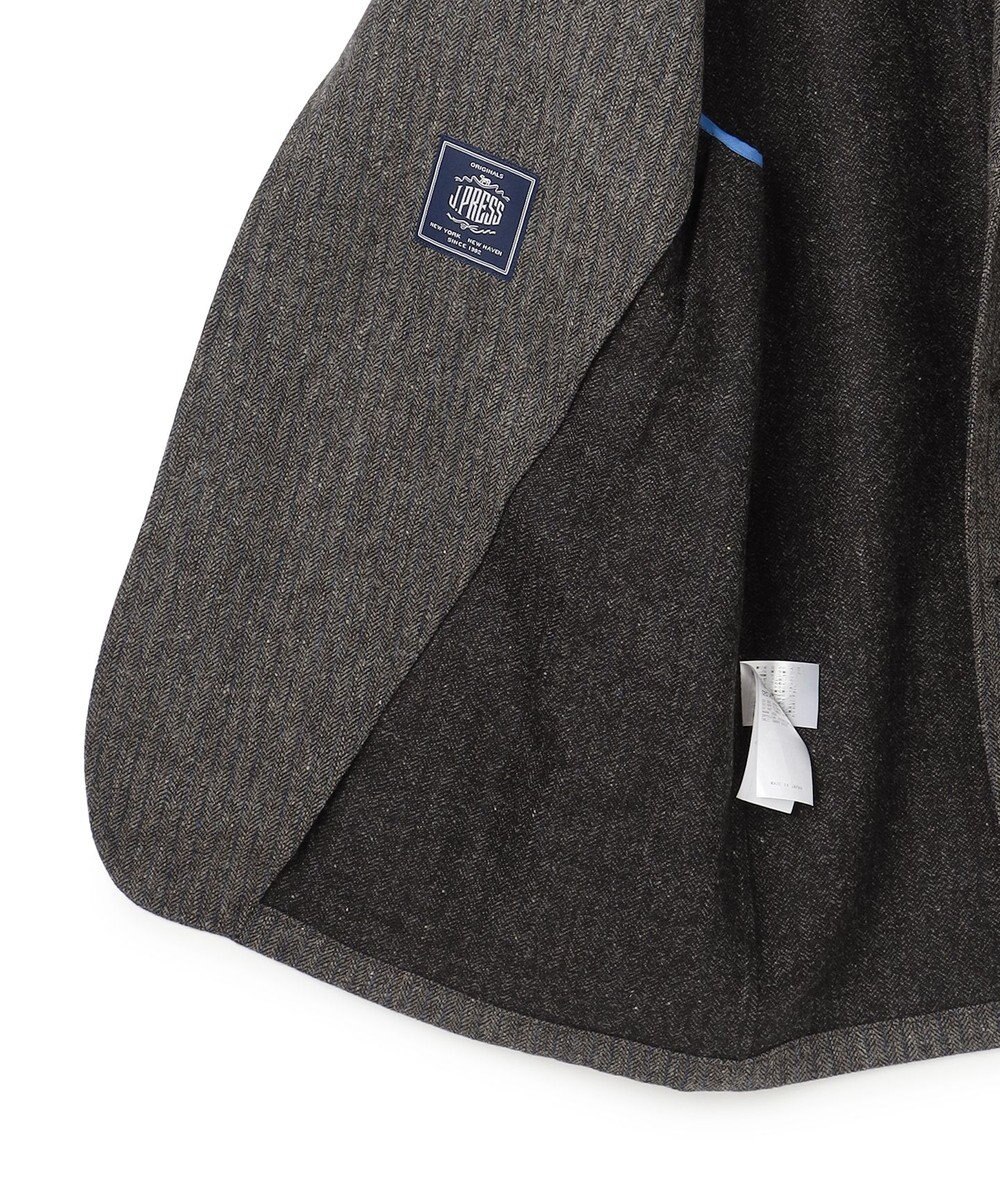 J.PRESS MEN 【J.PRESS ORIGINALS】Lambs Tweed 3B Sack Jacket / Japan Made 