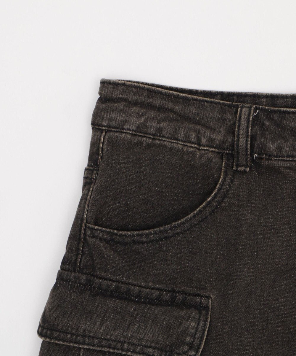 WEGO ハトメベルトカーゴデニムスカパン 