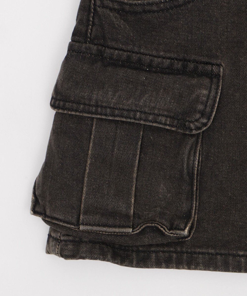 WEGO ハトメベルトカーゴデニムスカパン 