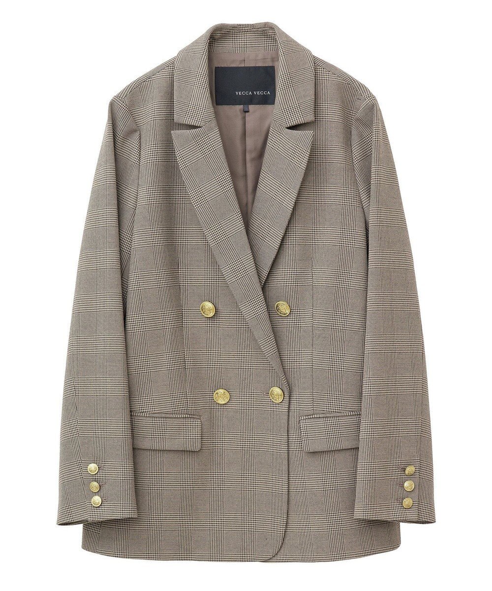 YECCA VECCA 金釦テーラードジャケット 