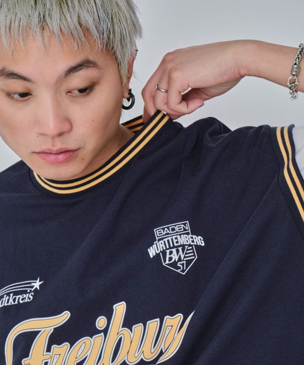 WEGO 【ユニセックス着用ITEM/MLサイズ展開】フェイクタンクグラフィックT（SS） 