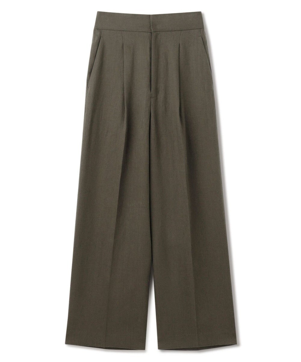 uncrave 【5周年企画・手洗い可】ライト リネン ワイドパンツ（uncrave STANDARD） 