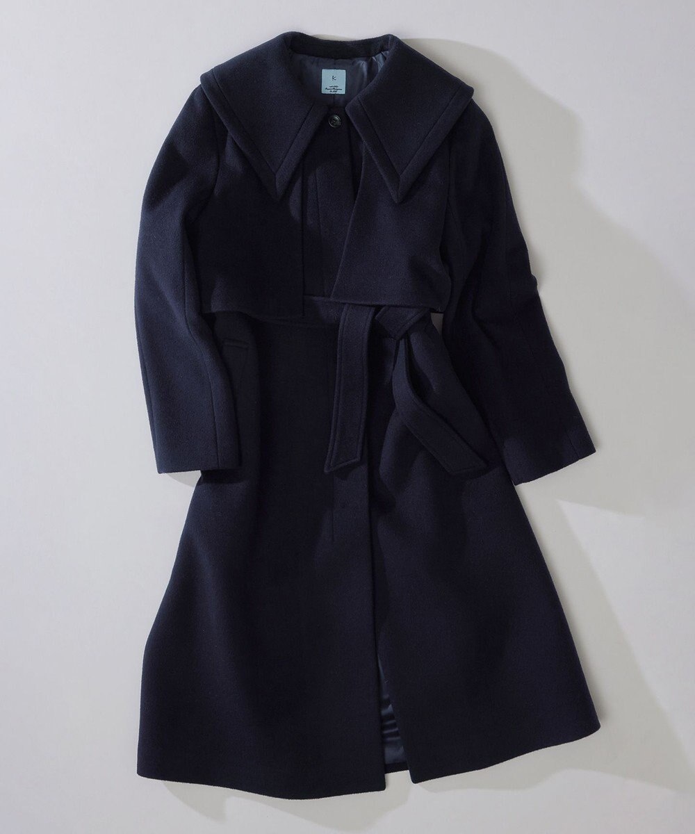 組曲 L 【WEB一部店舗限定】ライトビーバー トレンチライクコート 