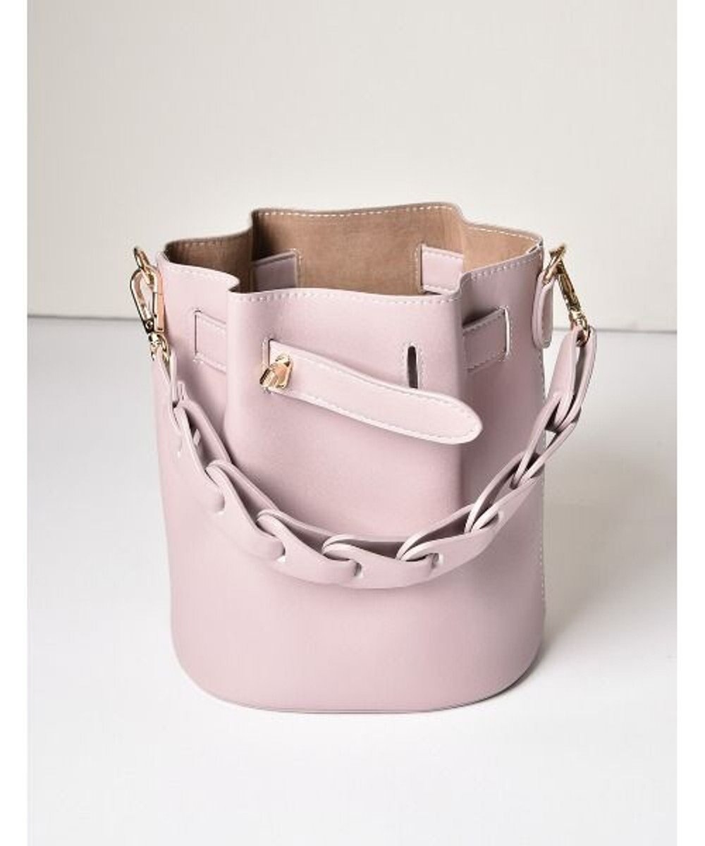 LA BAGAGERIE 【MONICA】編み込みハンドル2WAYバッグ 