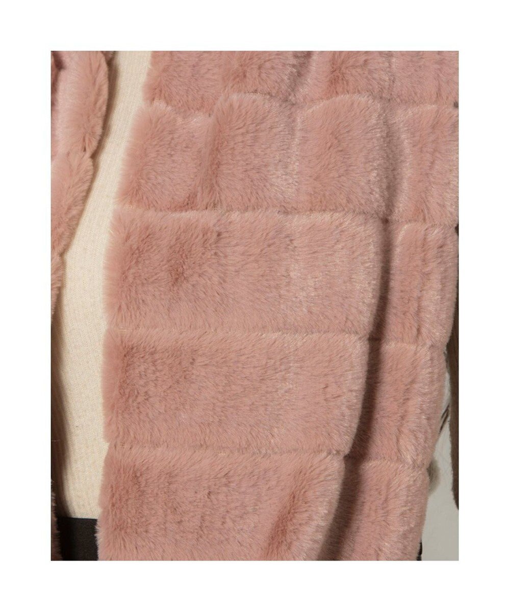 UNBILLION カシュネ cache nez / 畝入りフェイクファースヌード 