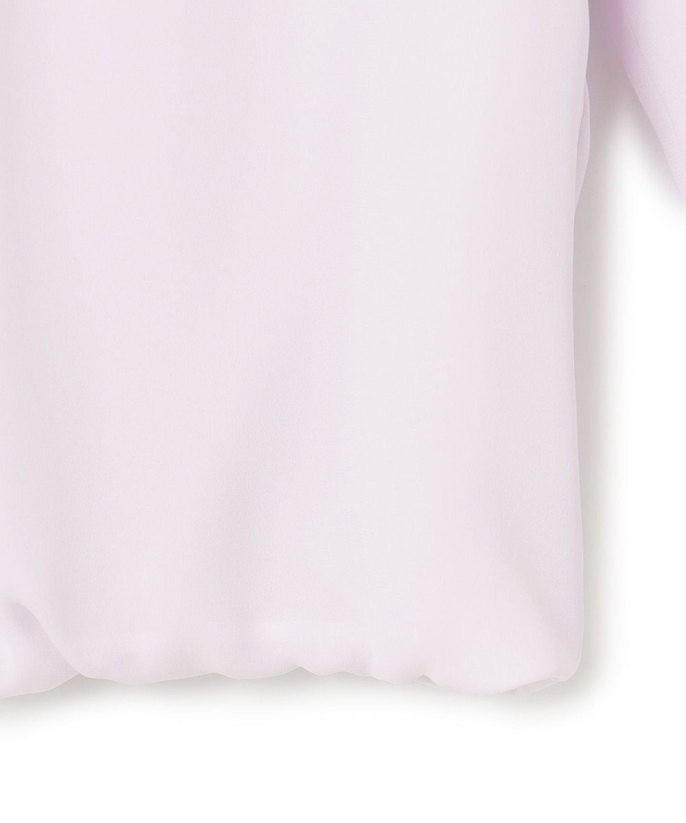 23区 【洗える】シルキーデシン ボールチェーン カットソー 