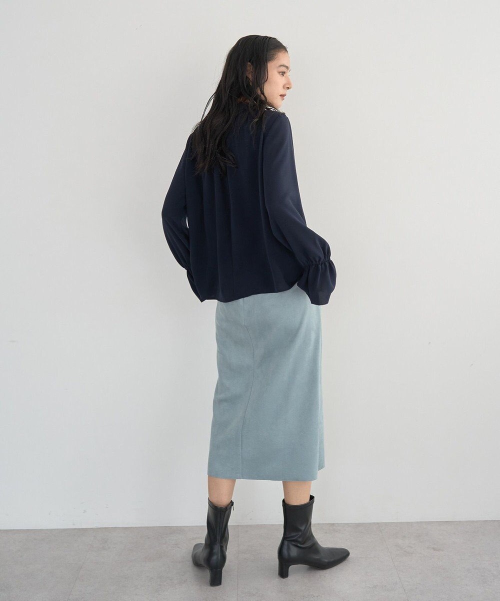 YECCA VECCA タックデザインブラウス 