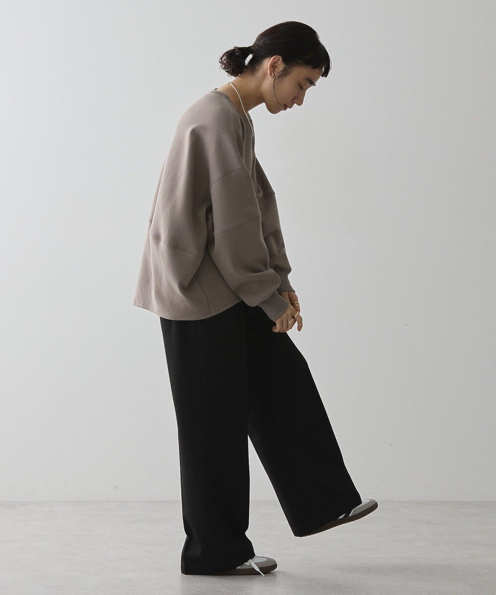 AMERICAN HOLIC 【WEB限定】袖タックコクーンポンチプルオーバー 