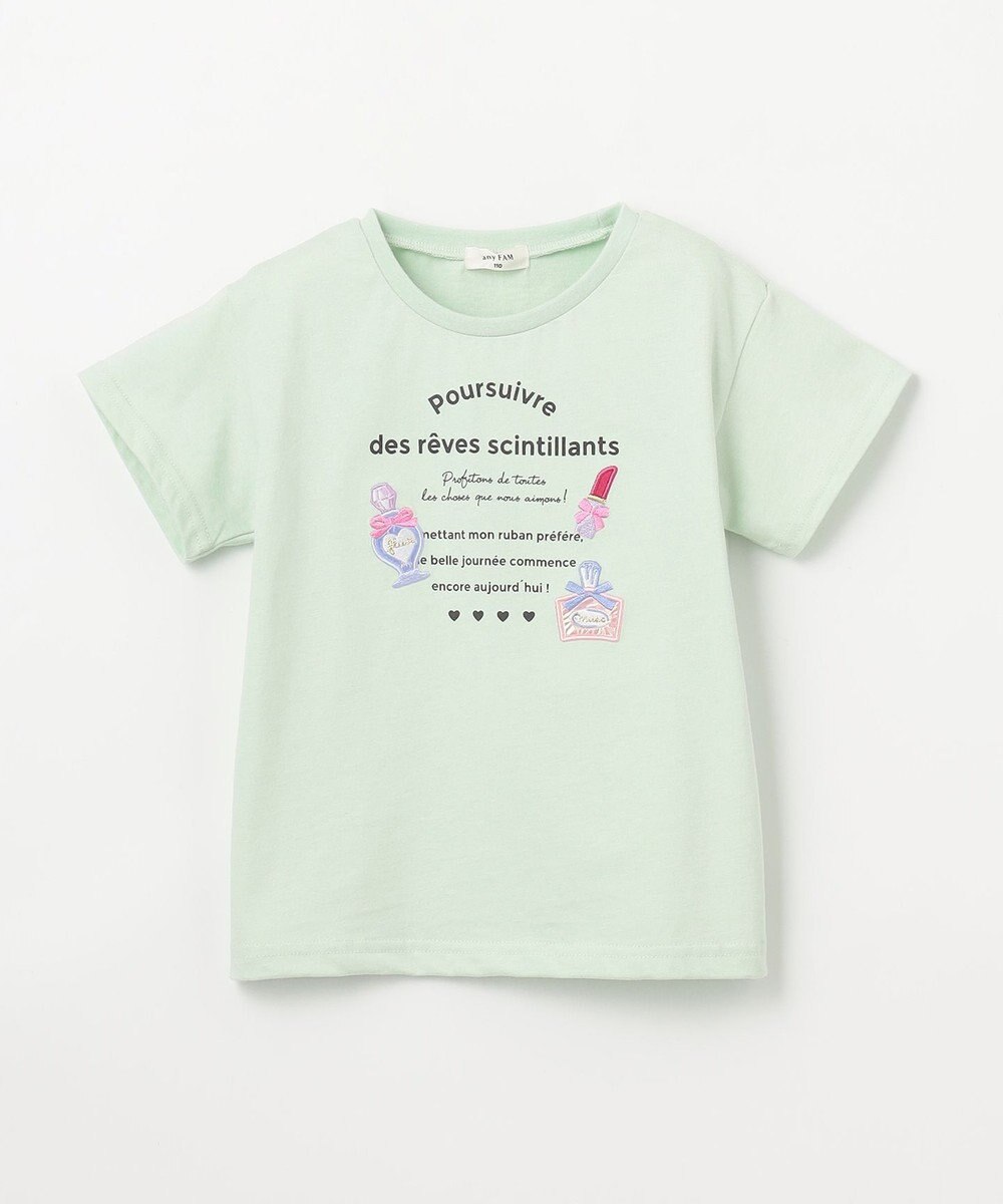 ANY KIDS ひんやりクール ロゴTシャツ 