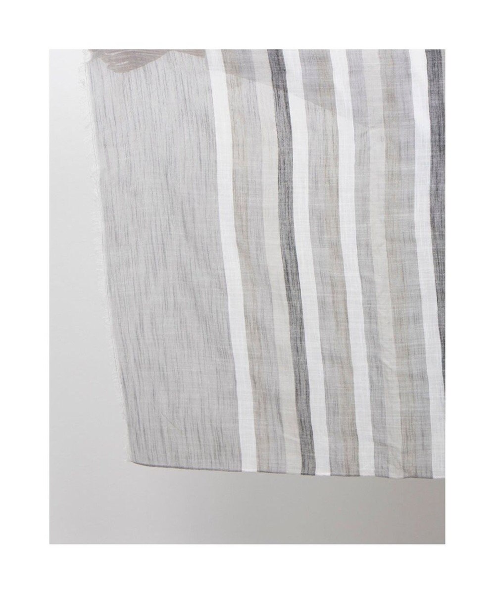 UNBILLION カシュネ cache nez / 綿混ボーダーストール 