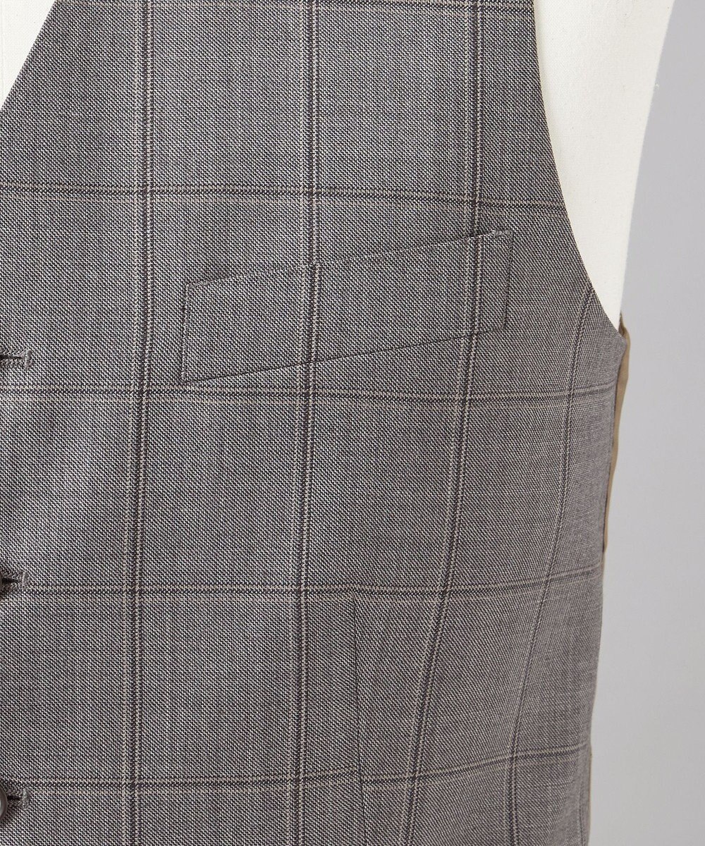 GOTAIRIKU 【DORMEUIL】AMADEUS365 3ピーススーツ （グレーチェック） 