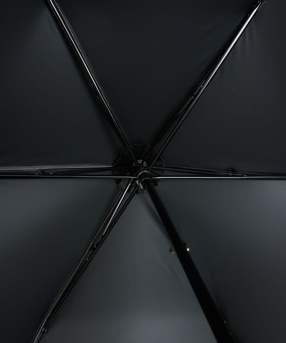 AURORA 【 Beaurance （ビューランス）】サマーシールド　リボン切り継ぎ加工晴雨兼用パラソル（折りたたみ） 